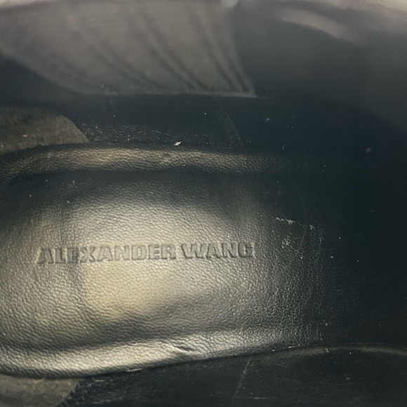 Alexander Wang Black Kori Leather Boots - Picture 6 of 7